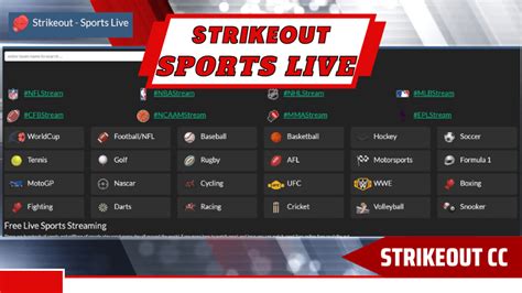 StrikeOut Watch HD NFL, NBA, NHL, MLB, MMA, UFC streams for free. . Wp strikeout cc